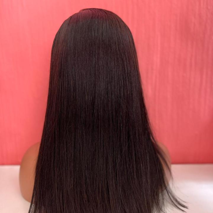 18-Inch Full Frontal Wig – Natural Black