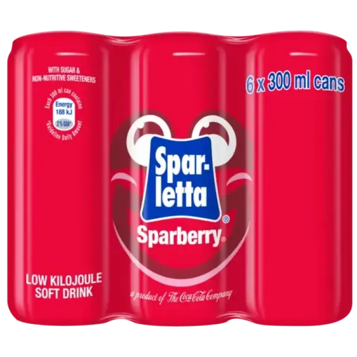 Sparletta Sparberry 6 x 300ml Cans