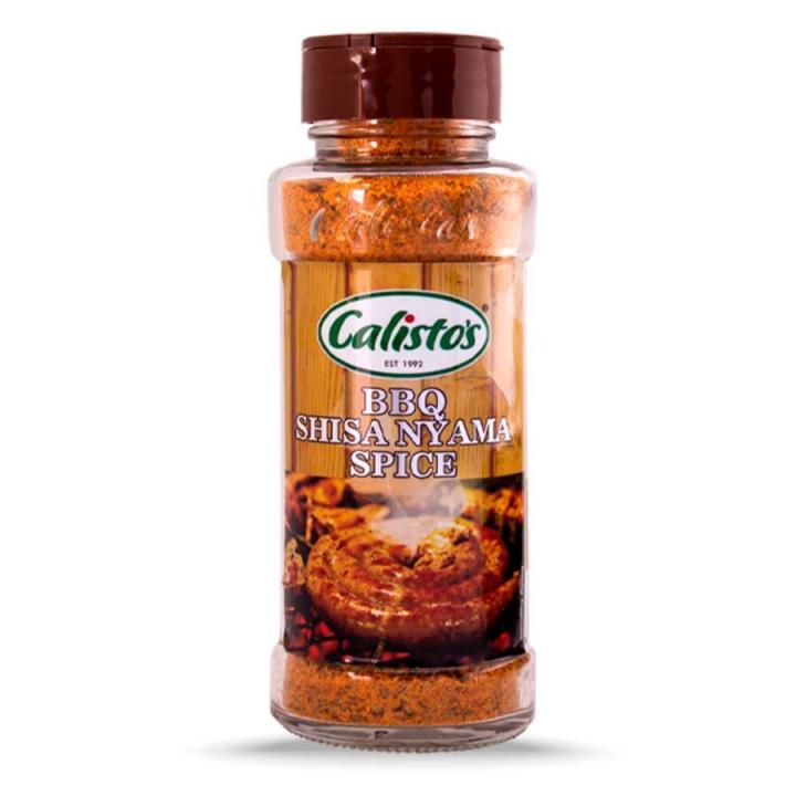 Calisto's Spice Bottles BBQ Shisa Nyama 150g Bottle