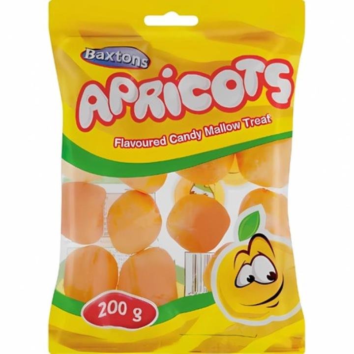 Baxton Sweets Apricots 200g Bag