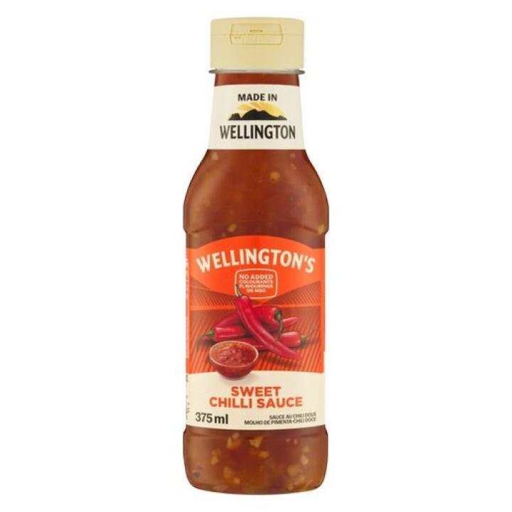 Wellingtons Sweet Chiili Sauce 375ml Bottle