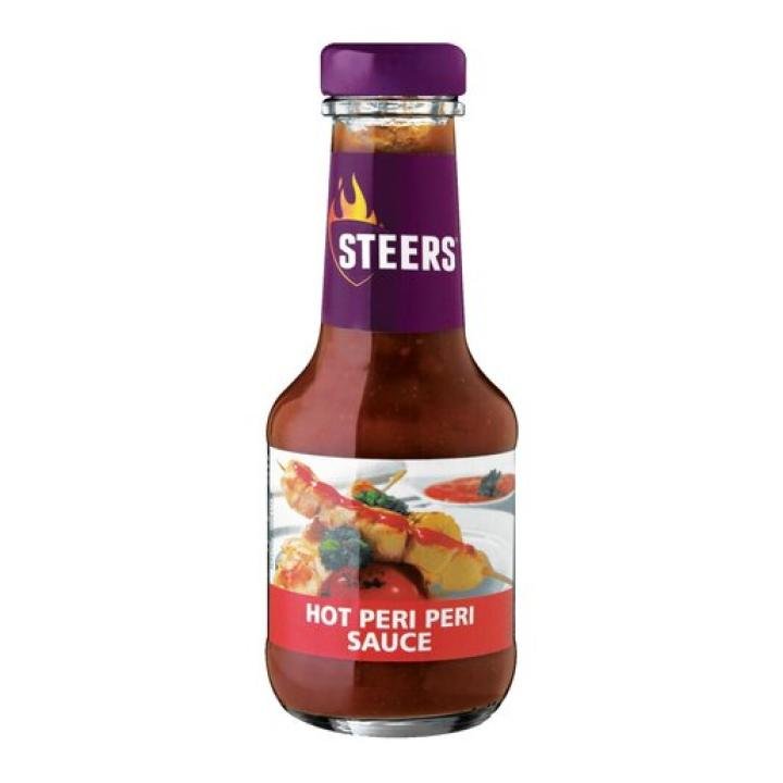 Steers Sauce Peri Peri 375ml Bottle