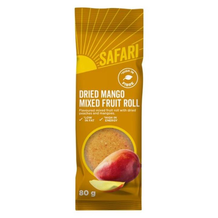 Safari Fruit Rolls mango 80g Pack