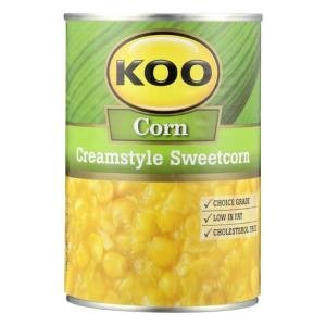 Koo Sweetcorn Cream Style 420g can