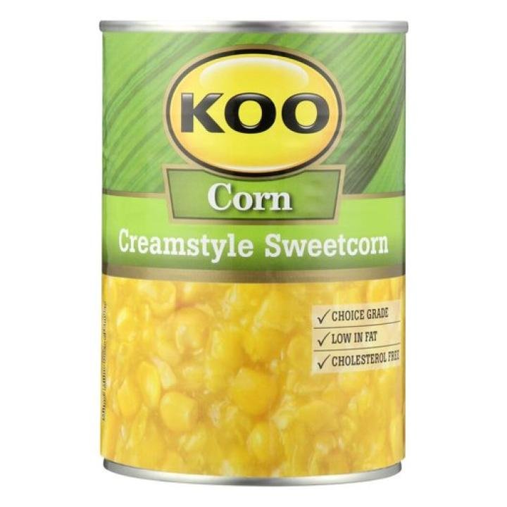Koo Sweetcorn Cream Style 420g can