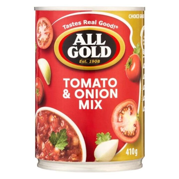 All Gold Tomato & Onion Mix 410g Can