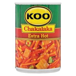 Koo Chakalaka Extra Hot 410g Can