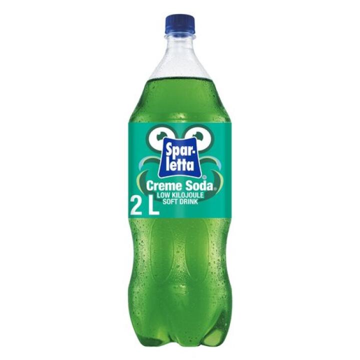 Sparletta Creme Soda 2 Litre Bottle