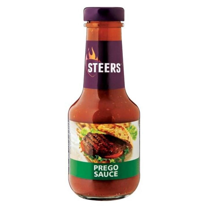 Steers Sauce Prego Sauce 375ml Bottle
