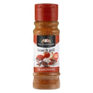 Ina Paarman Seasoning Braai & Grill 200ml Jar