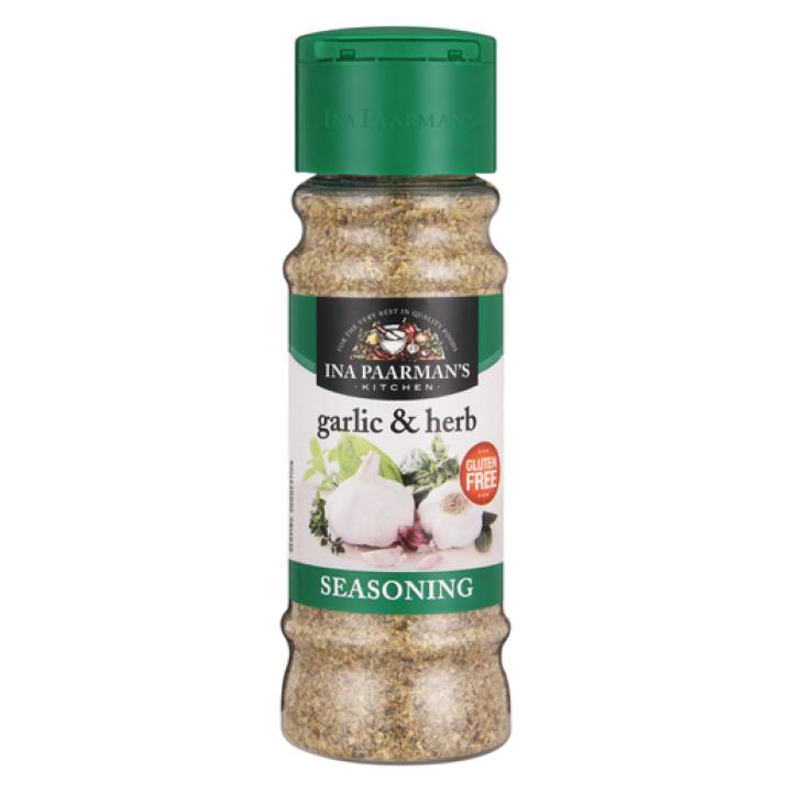 Ina Paarman Seasoning Garlic & Herb 200ml Jar