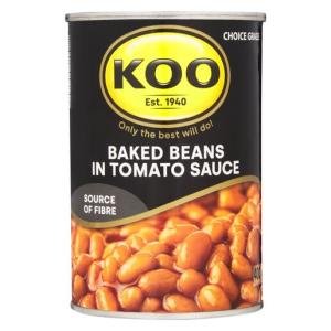 Koo Baked Beans in tomato 420g Can