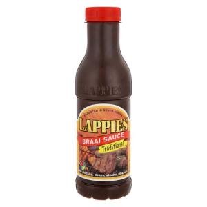 Lappies Braai Sauce Traditional 500ml Bottle