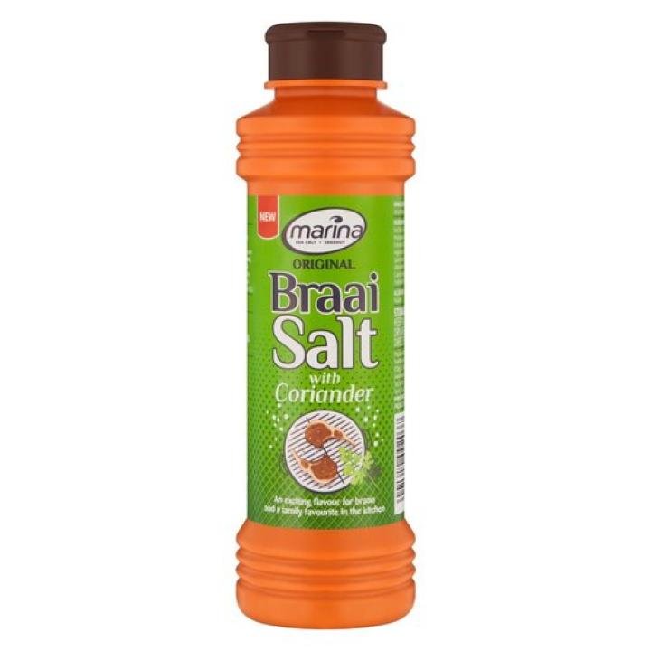 Marina Braai Salt With Coriander 400g Shaker