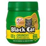 Black Cat Peanut Butter Crunchy 400g Jar