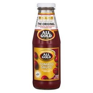 All Gold Tomato Sauce 350ml Bottle