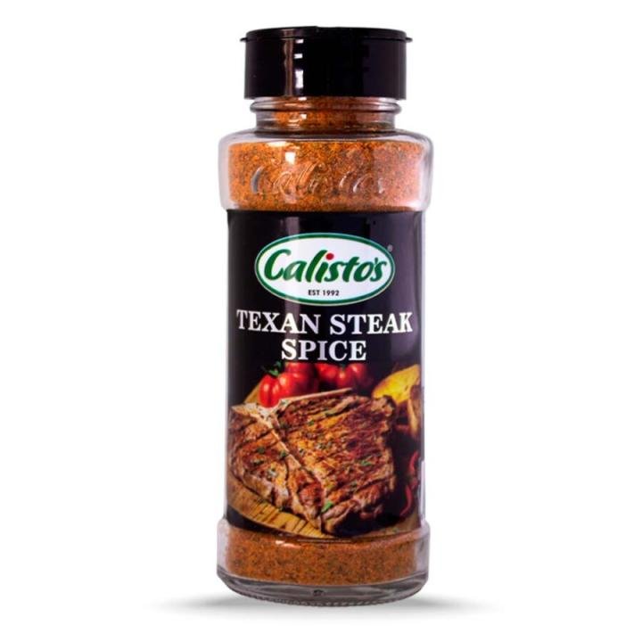 Calisto's Spice Bottles Texan Steak 150g Bottle