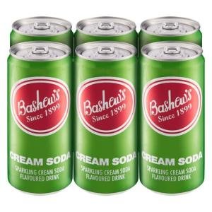 bashews cream soda6x300ml