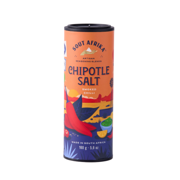 Funky Ouma SOUT Afrika Chipotle Salt 160g Jar